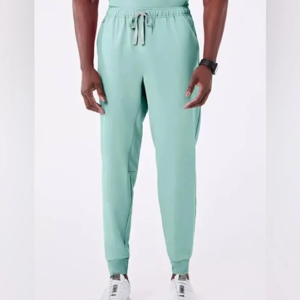 Figs Men’s Tansen Jogger Scrub Pants Teal Blue Green